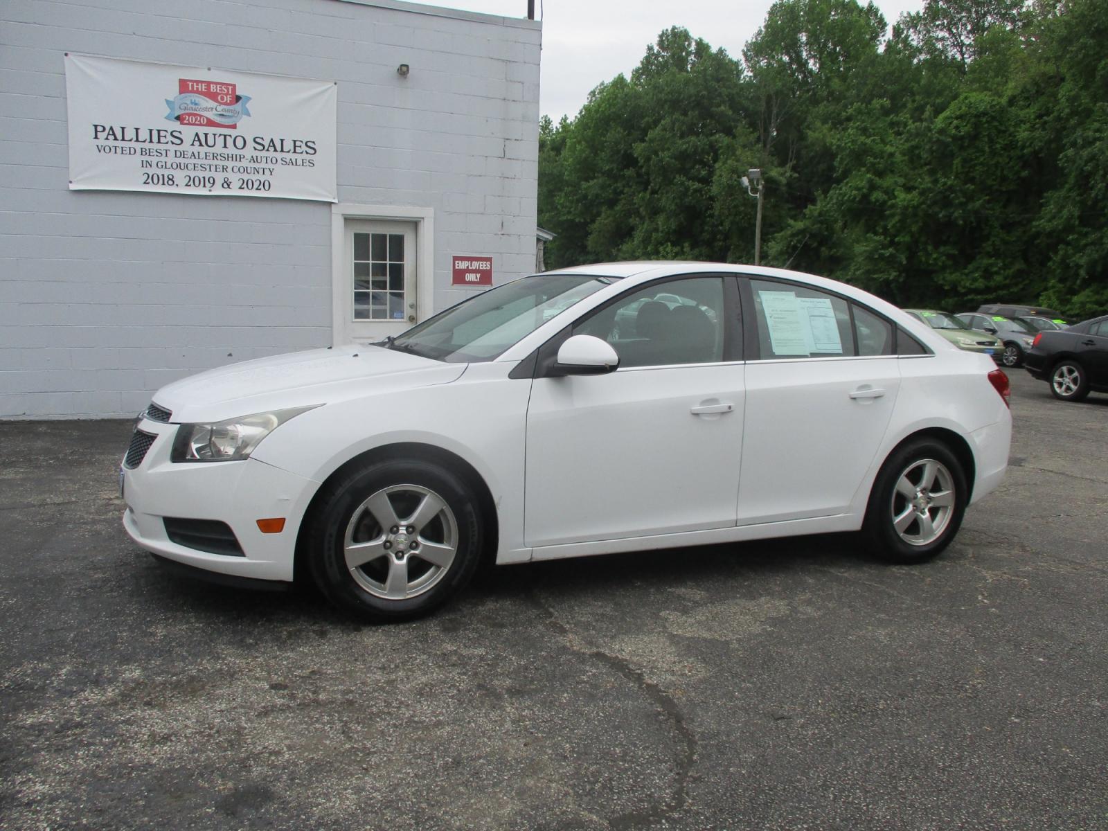 2012 WHITE Chevrolet Cruze (1G1PF5SC1C7) , AUTOMATIC transmission, located at 540a Delsea Drive, Sewell, NJ, 08080, (856) 589-6888, 39.752560, -75.111206 - Photo #1
